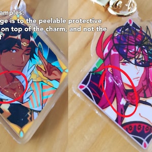 WAVE 1 Acrylic Portrait Charm Keychains Fire Emblem Engage image 3