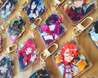 WAVE 1 Acrylic Portrait Charm Keychains - Fire Emblem Engage