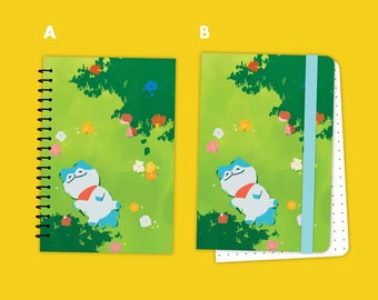 PRE-ORDER | Sleepy Sommie A5 Notebook + Postcard