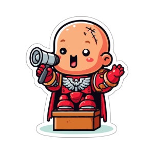 Proselytizer captain on his soap box.
