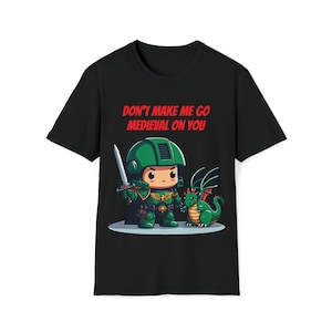 Terse Tiny Space Knight tee