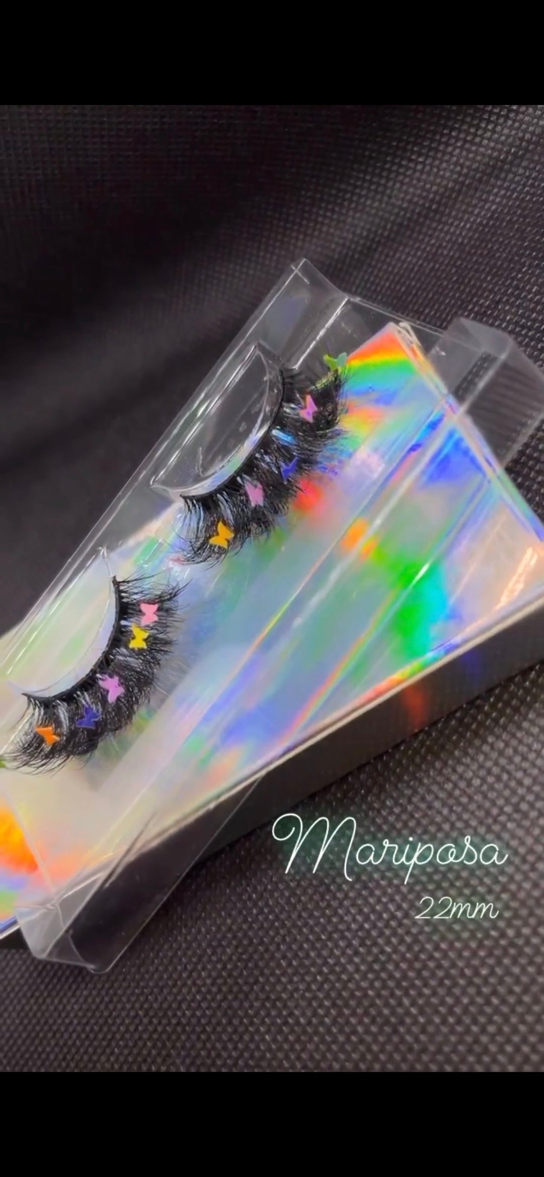 Custom Enchanted 22mm Mariposa butterfly Luxury Lashes Etsy