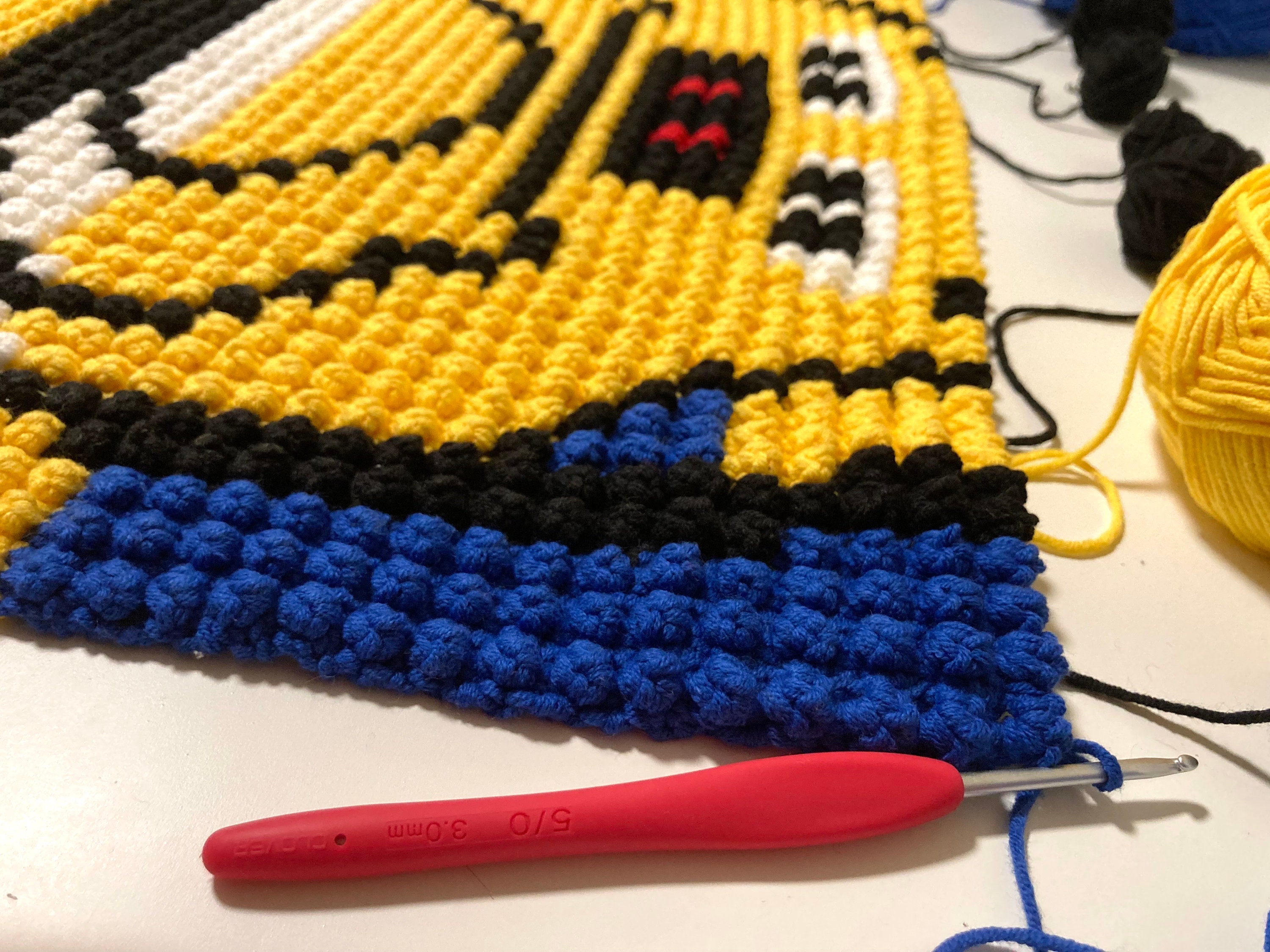 Doctor Yellow Shinkansen Crochet Graph Knit C2C Cross Etsy