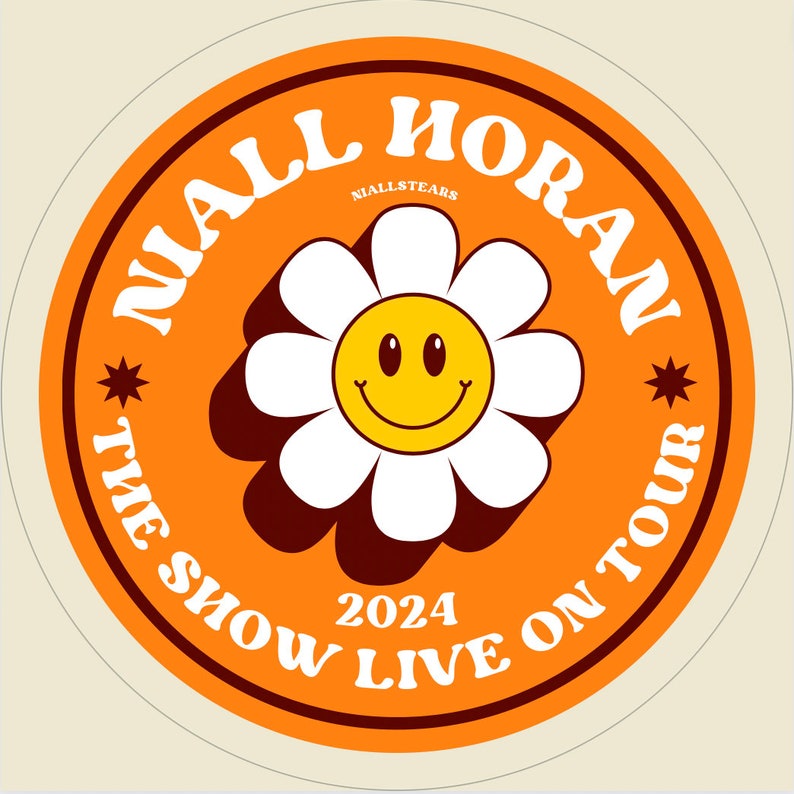Niall Horan the Show Live on Tour 2024 Sticker Etsy