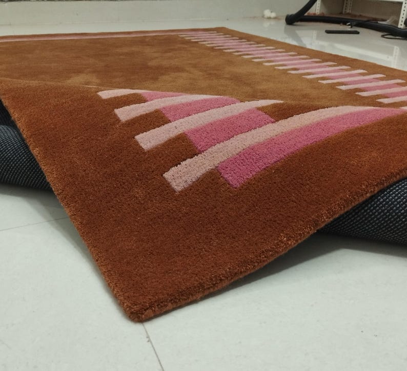 Nordic Knots, Hand Tufted Modern Aurora Rugs 100% Soft Wool Area Rugs ...