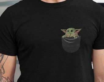 Grogu Niedliche Tasche Passende Shirts, Die Kinderkarikatur Star Wars Feier Shirts, Star Wars Tag, Beste Freunde Shirt, Mandalorian Shirt