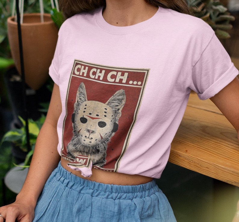 Che Rib Merch Cat Cat CH CH CH Meow Meow Meow Halloween Unisex Shirts, Friday the 13th ...