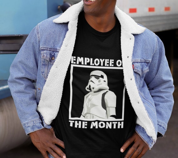 Canotta divertente da donna Employee of The Month Star Award Nero 42 (S