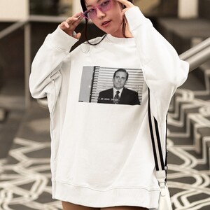 Black and White Michael Scott I Am Dead Inside Shirts, The Office Saying Funny Shirt For Fan, Michael Scott Quotes, Office TV Show Shirt image 4