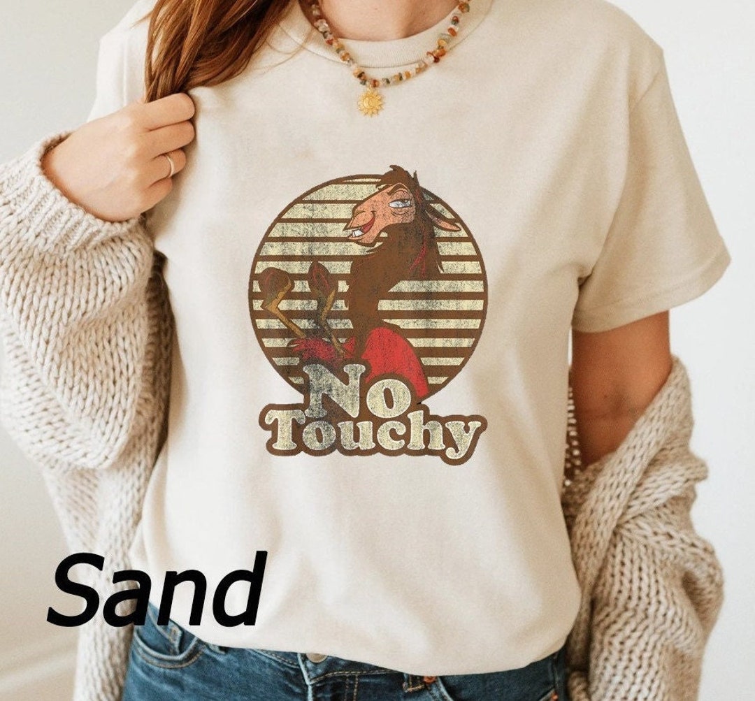 No Touchy Llamas Funny Shirts, Vintage Emperor's New Groove Kuzco Shirt ...
