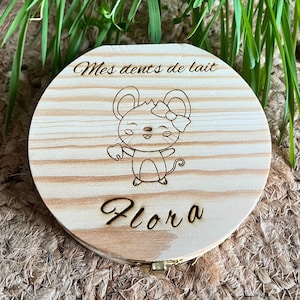 Customizable baby tooth box