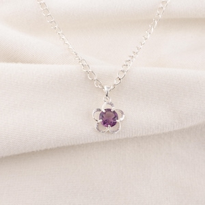 Amethyst Pendant, 925 Sterling Silver Jewelry, Natural Amethyst Gemstone Pendant, Birthday Gifts, Halloween Jewelry, Gifts For Her