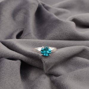 Apatite Ring, 925 Sterling Silver Ring, Apatite Gemstone, Handmade Ring, Apatite Jewelry, Gift For Her, Proposal Ring, Wedding Gifts