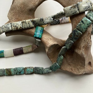 Jewelry Supplies Natural Stones Beads Pillow Shaped for DIY Jewelry Making