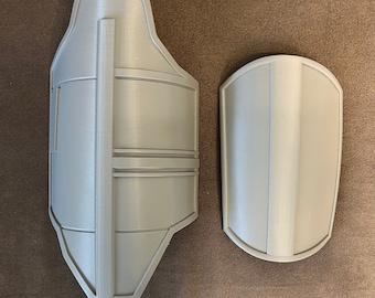 Mandalorian armor tight plate 3D printed