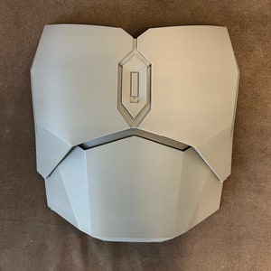 Mandalorian armor chest and abs 3D printed
