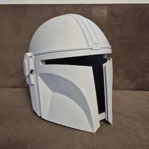 Mandalorian helmet 3D printed