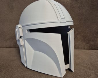Mandalorian helmet 3D printed