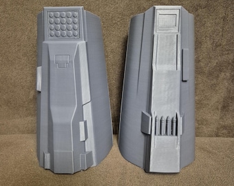 Mandalorian Death Watch armor gauntlets 3D printed