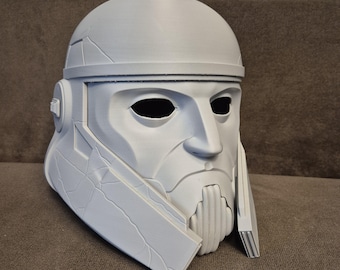 Captain Enoch helmet 3D printed