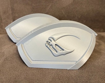 Mandalorian shoulder pauldron 3D printed