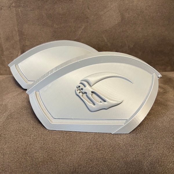 Mandalorian shoulder pauldron 3D printed