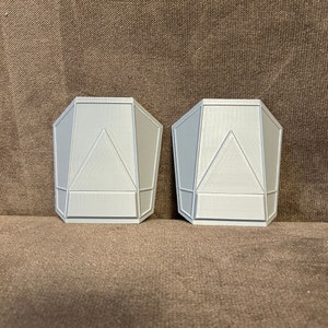 Mandalorian hand plate 3D printed