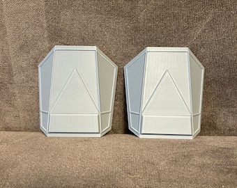 Mandalorian hand plate 3D printed