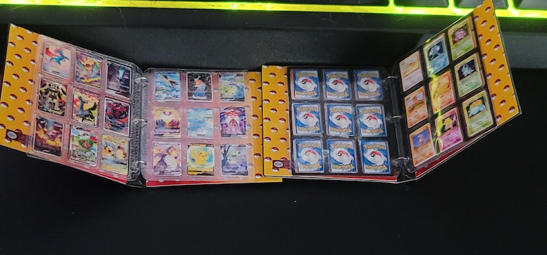 Miniature 1:6 Scale TCG, LCG, Trading Card Sheets in Protective Sleeve, Collectable Binders, Collectable Cards (Leaving Early Access Soon) image 10
