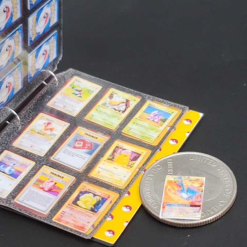 Mini Pokemoncards - Etsy