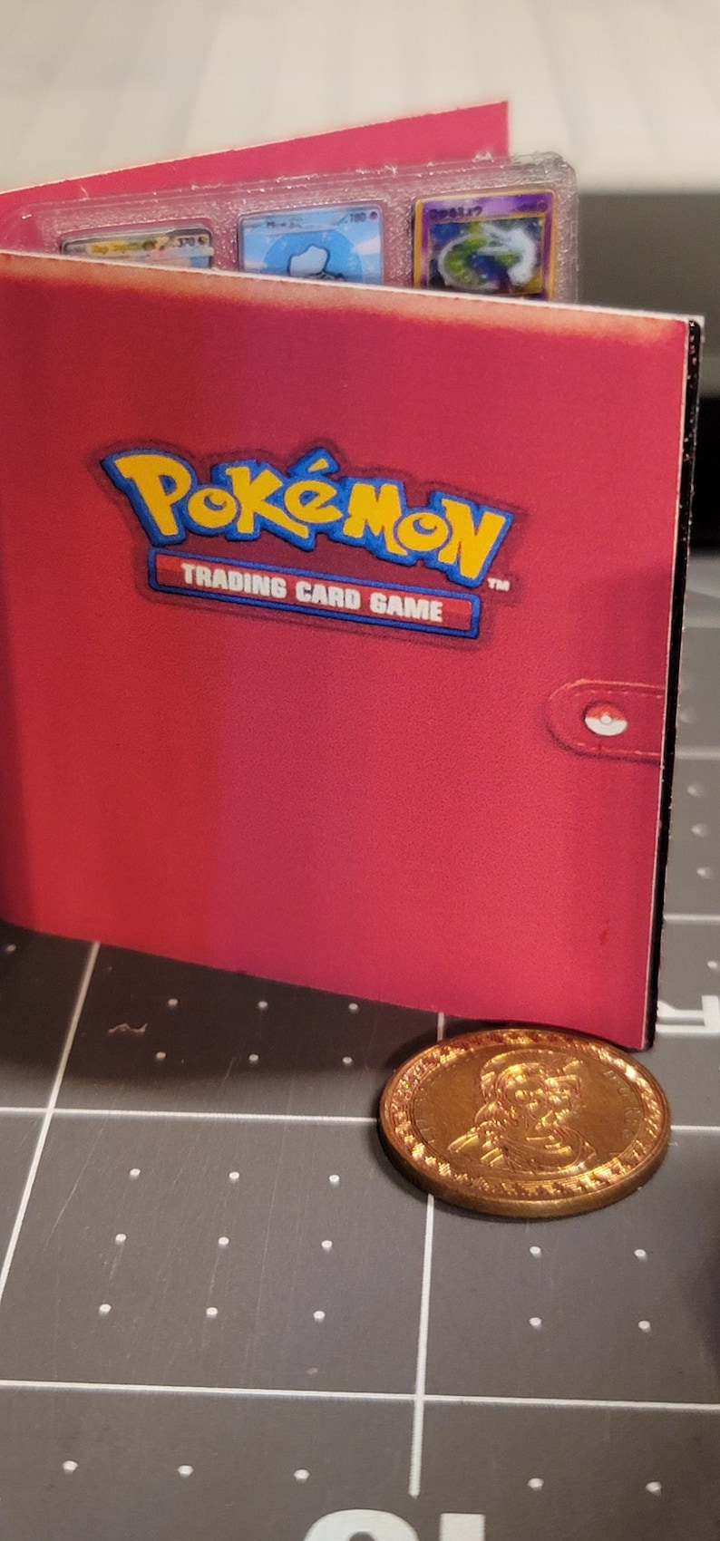 Miniature 1:6 Scale TCG, LCG, Trading Card Sheets in Protective Sleeve, Collectable Binders, Collectable Cards (Leaving Early Access Soon) image 13