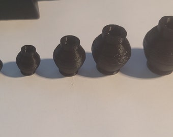 3D Print Service - Custom 3D Printed Miniatures & Terrain – Sizes 0.19'' - 1'' (5mm to 25mm)  US manufacturing
