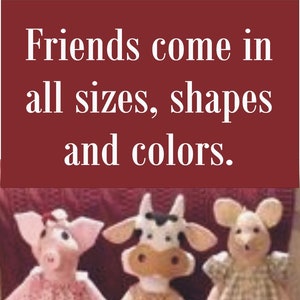 Vriendschapswenskaart "Stuffed Animal Doll Card" met envelop
