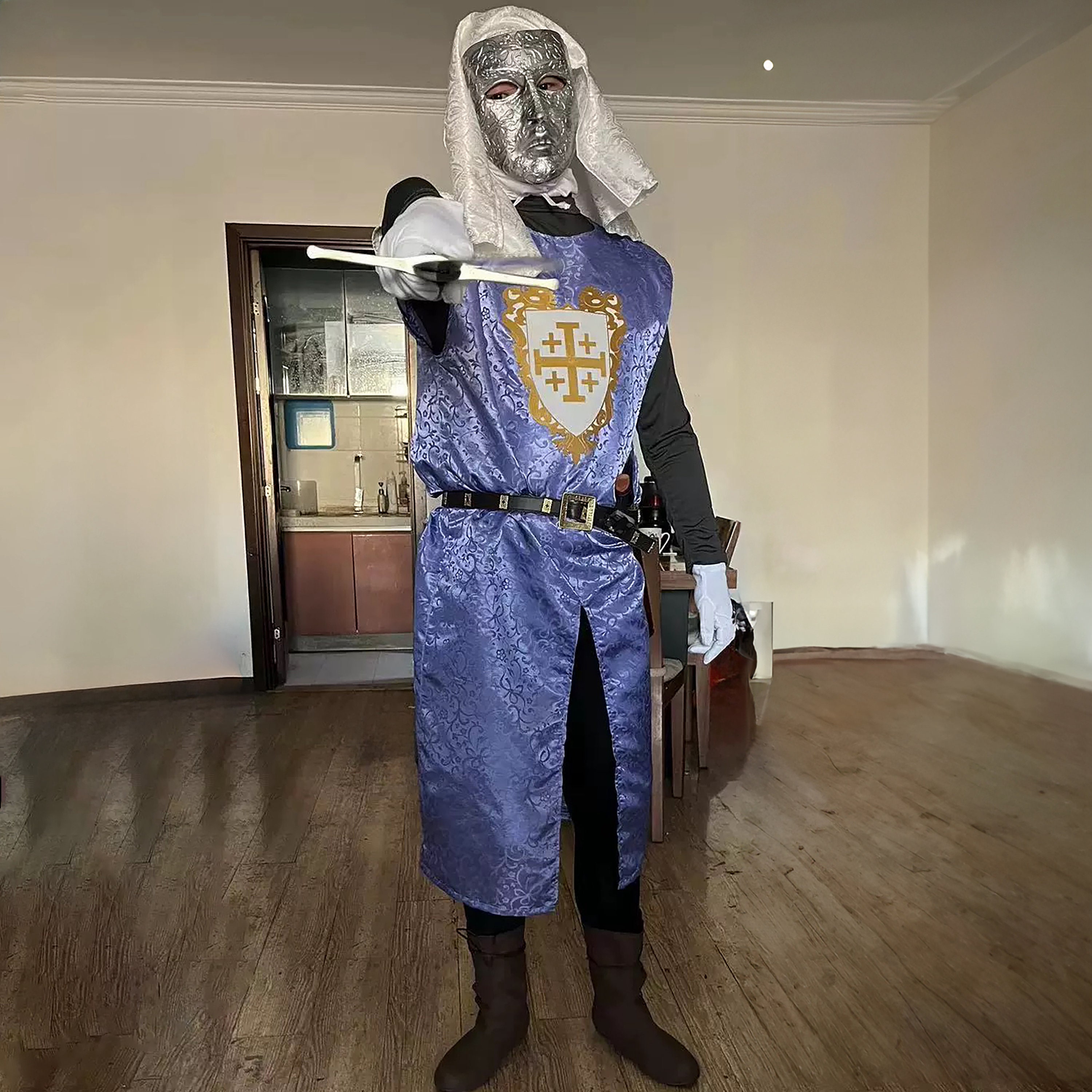 Baldwin IV Cosplay Costume Baldwin IV of Jerusalem Cosplay Etsy UK