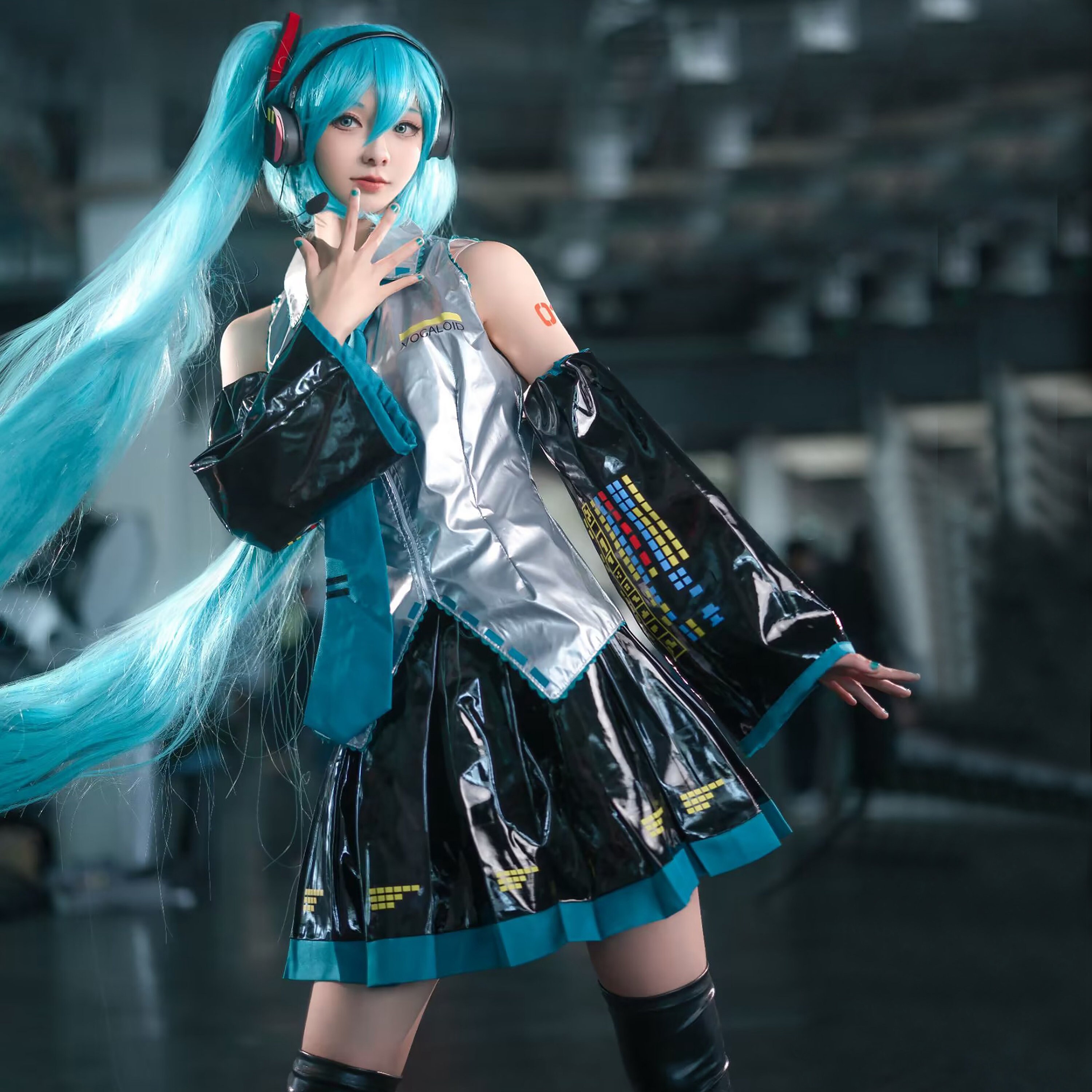 Hatsune Miku Full Set Cosplay Costume Including Wig Shoes Etsy Canada