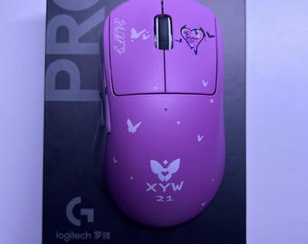 Custom GPW4 Gaming Mouse – Valorant CloveClearlove Fade Inspired Colorway