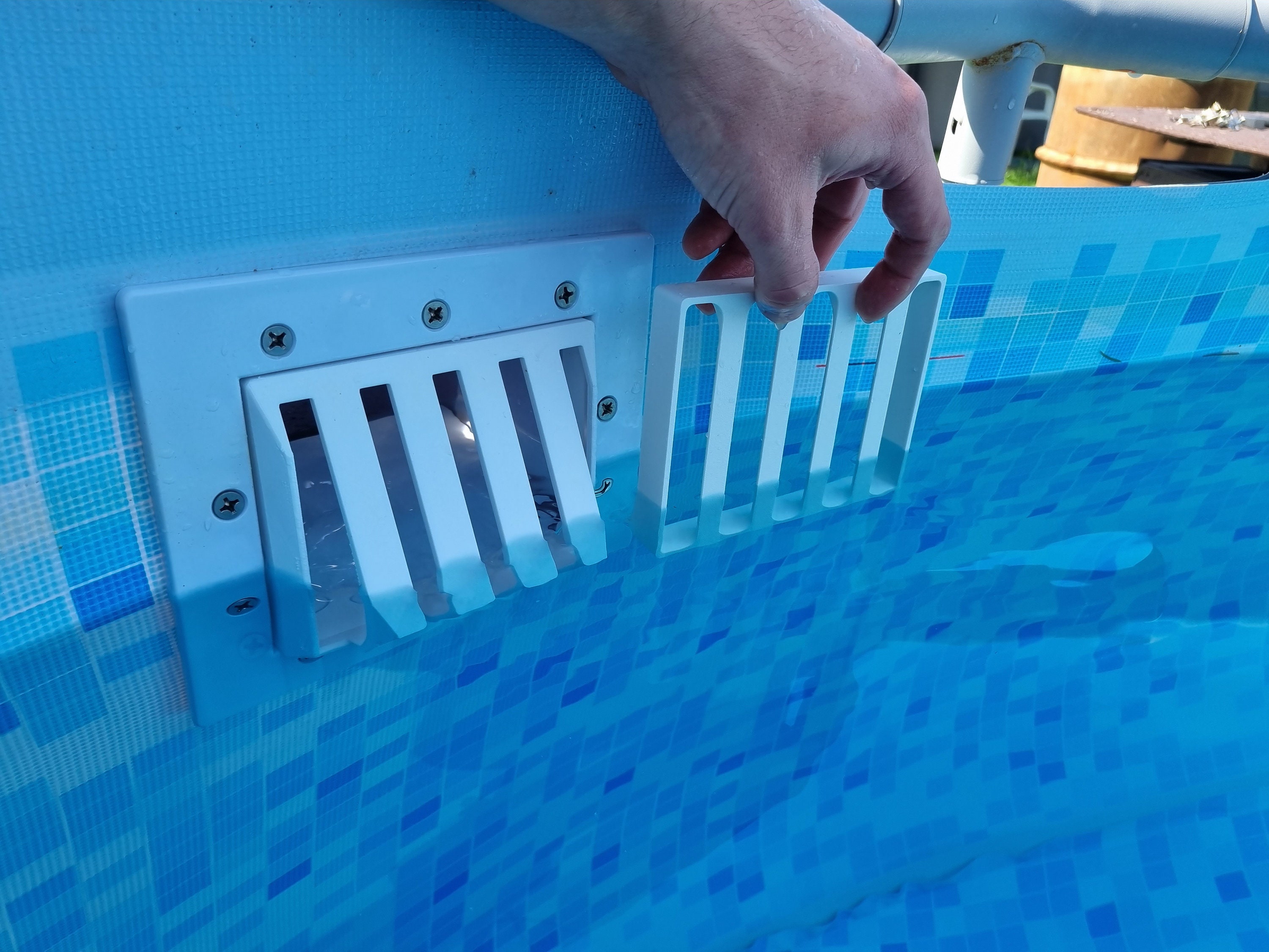 Pool Skimmer Grid Skimmer Protection Suitable for Steinbach Etsy