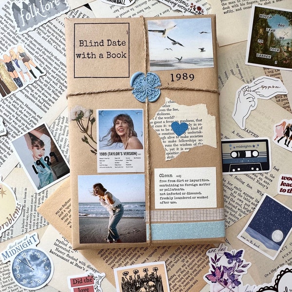 Blind Date with a Surprise Book (Taylor's Version) | bookish gift for swiftie | Taylor Swift stickers | Taylor Swift