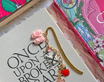 Charmed bookmarks | Once Upon a Broken Heart | Stephanie Garber | Evangeline Fox | Fantasy books | book lovers | book gifts