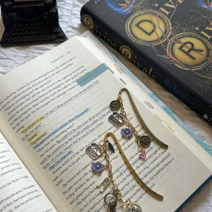 Charmed bookmarks | Divine Rivals | Ruthless Vows | book lovers | fantasy books | book gift ideas | Rebecca Ross