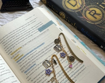 Charmed bookmarks | Divine Rivals | Ruthless Vows | book lovers | fantasy books | book gift ideas | Rebecca Ross