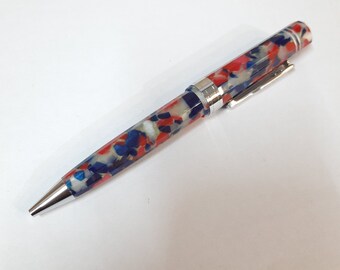 Conklin Endura Patriot Red Ball Pen Made In USA