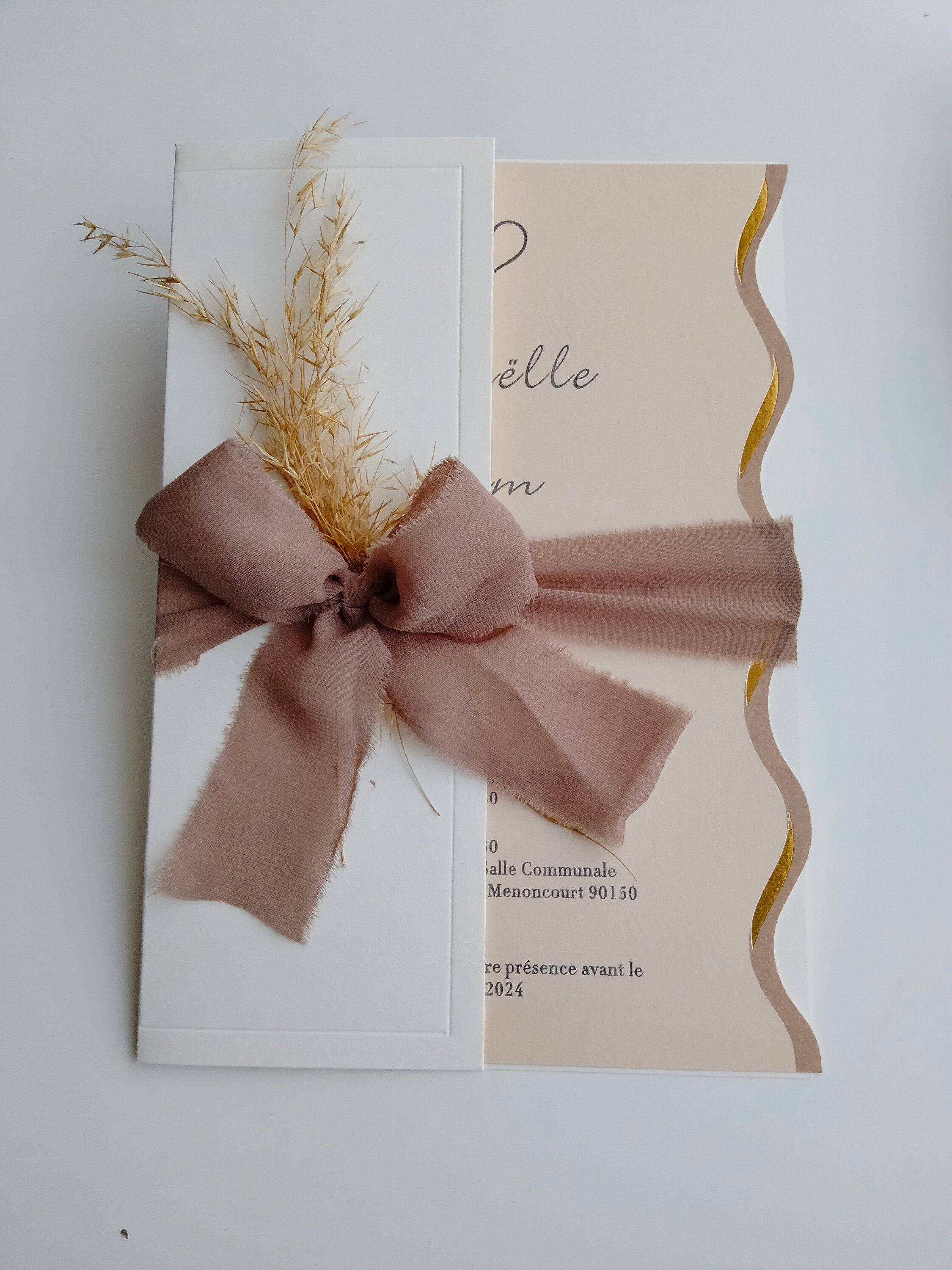 Wedding Invitation Clear PVC, Simple Wedding Invitation With Sealed ...