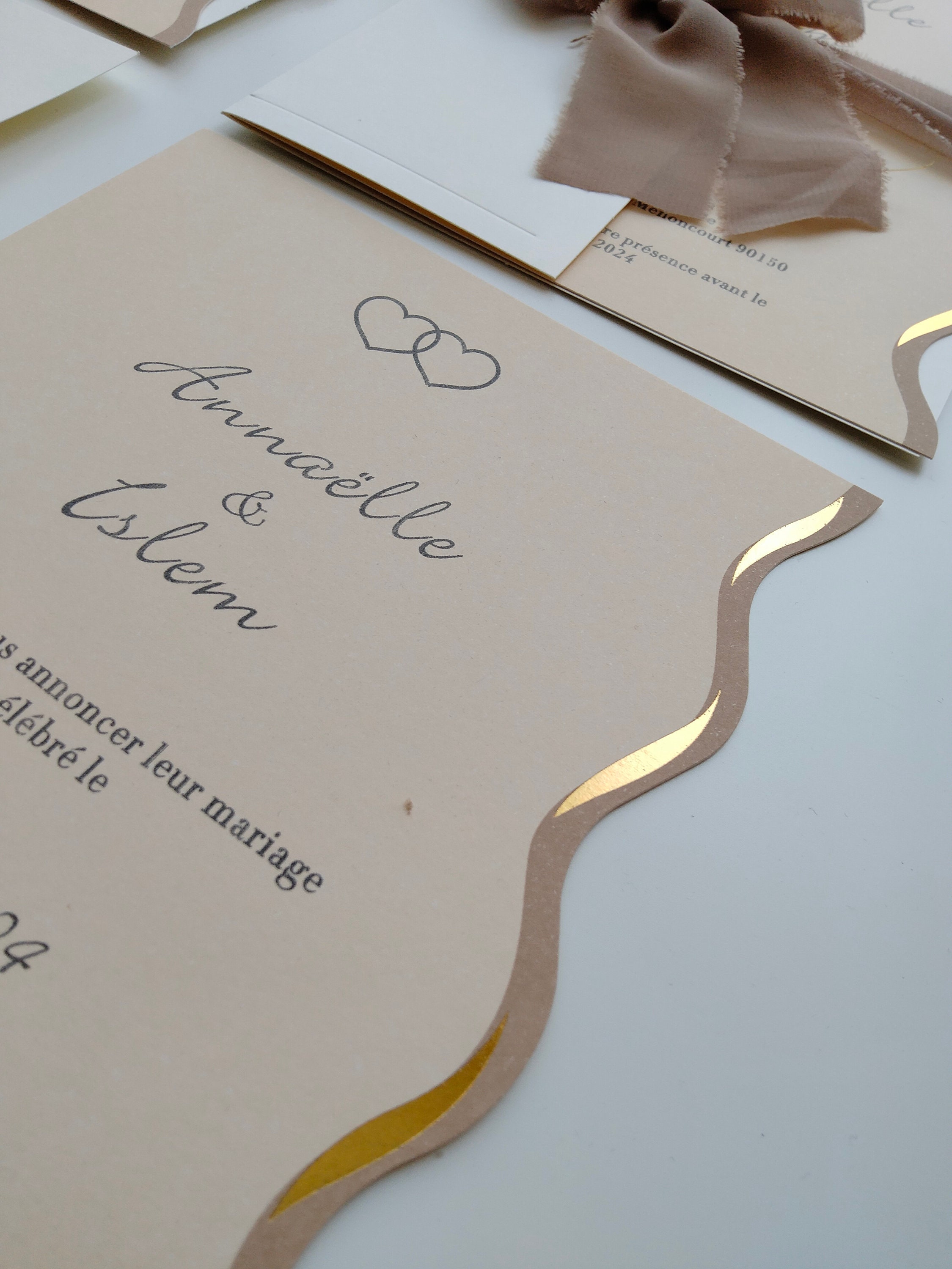 Wedding Invitation Clear PVC, Simple Wedding Invitation With Sealed ...