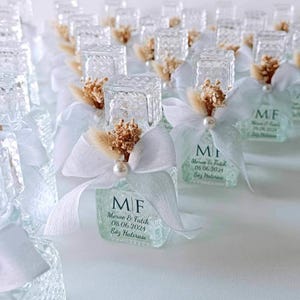 Luxury Kolonya bottle as a guest gift