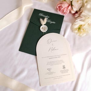 Convites elegantes para casamento, festa de 15 anos, cartões de aniversário exclusivos e convites personalizados