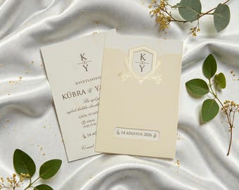Invitación de boda acrílica: elegantes invitaciones para quinceañeras