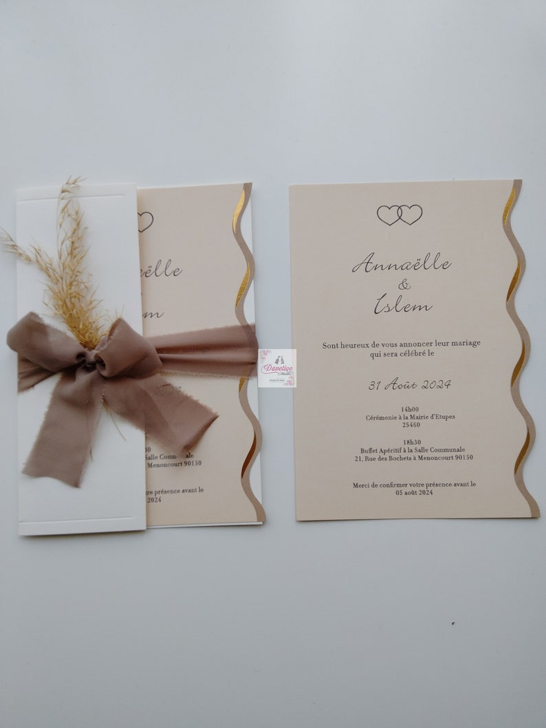 Wedding Invitation Clear PVC, Simple Wedding Invitation With Sealed ...