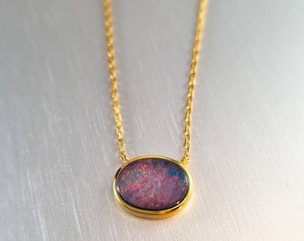 Opal Doublet Pendant