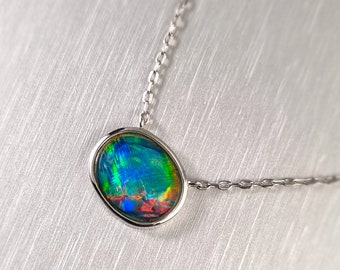 Opal Triplet Pendant